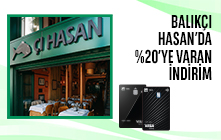 Balıkçı Hasan’da %20'ye Varan İndirim!